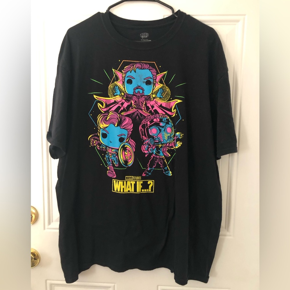Funko Pop! Exclusive Marvel Studios "What if?" Unisex T-Shirt size 2X